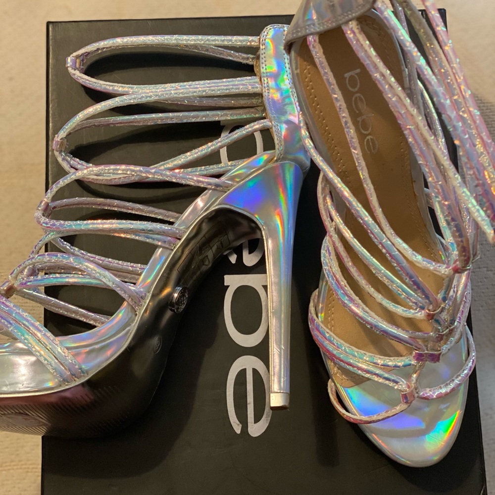 BEBE Geneva Sandal Heel